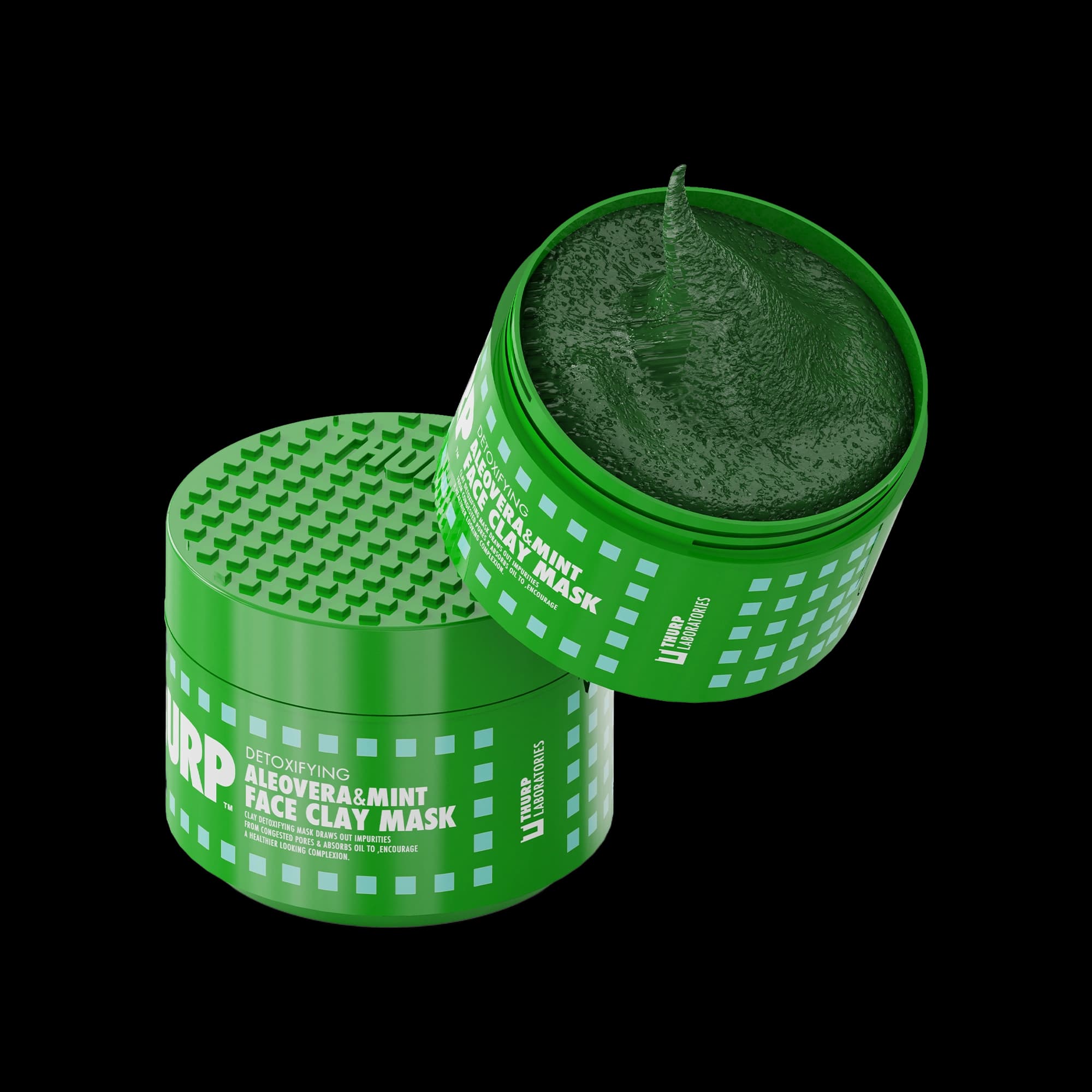 Thurp Aloe Vera & Mint Face Clay Mask