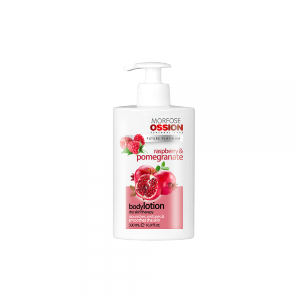 Ossion Hand & Body Lotion Raspberry Pomegranate - 500 ml